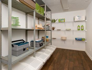 In home walk-in storage